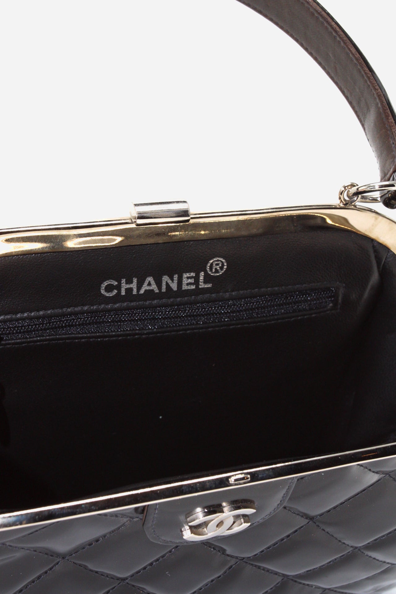 Chanel Patent Frame Bag