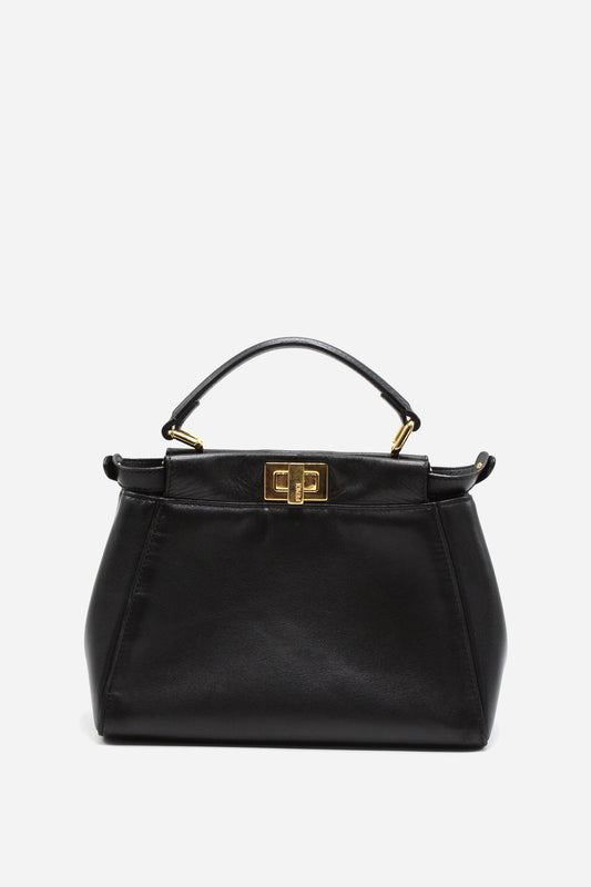 Fendi Leather Peekaboo Mini