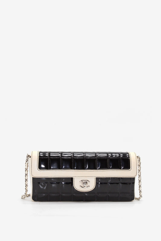 Chanel Vintage Chocolate Bar E/W Flap Bag