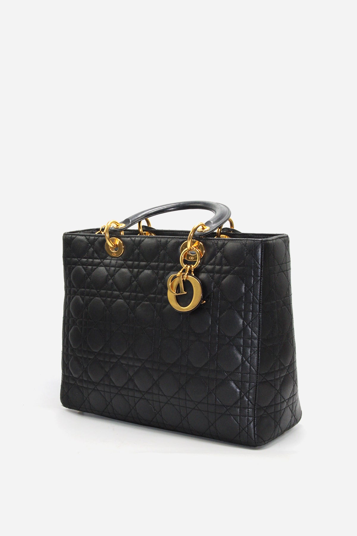 Dior Large Cannage Lady Dior Bag