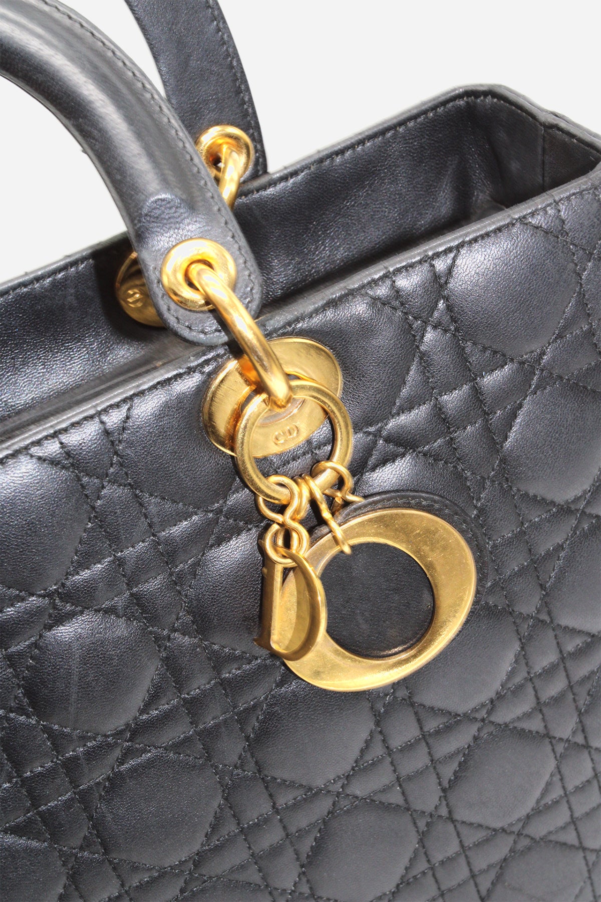 Dior Large Cannage Lady Dior Bag