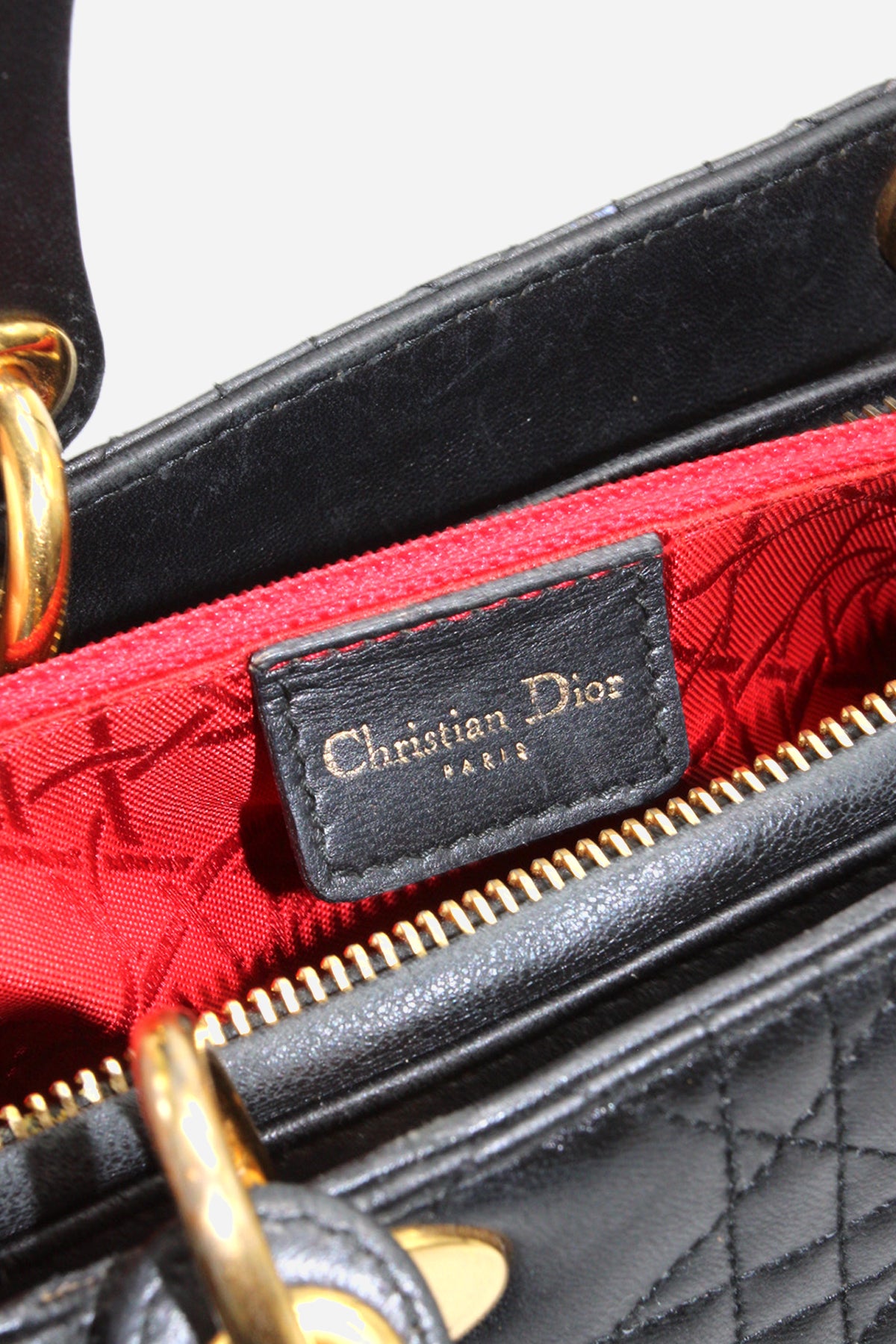 Dior Large Cannage Lady Dior Bag