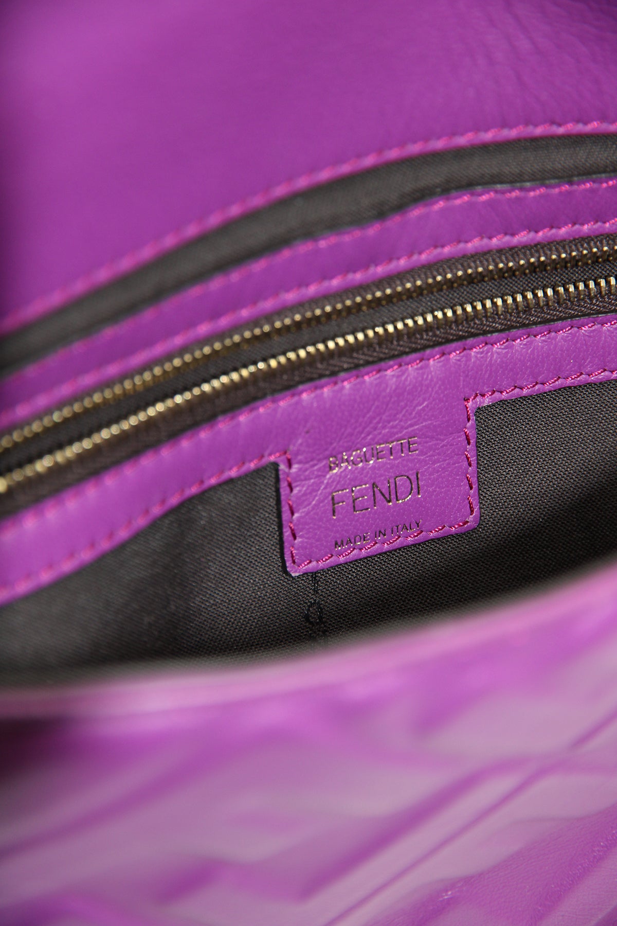 Fendi Zucca FF Baguette