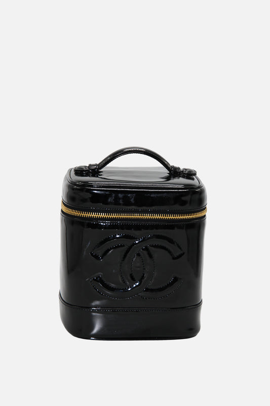 Chanel Patent Timeless CC Cosmetic Case