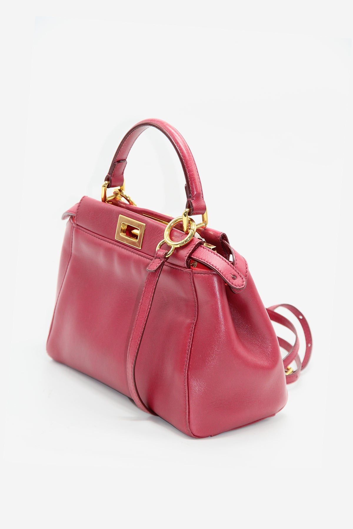 Fendi Leather Peekaboo Mini