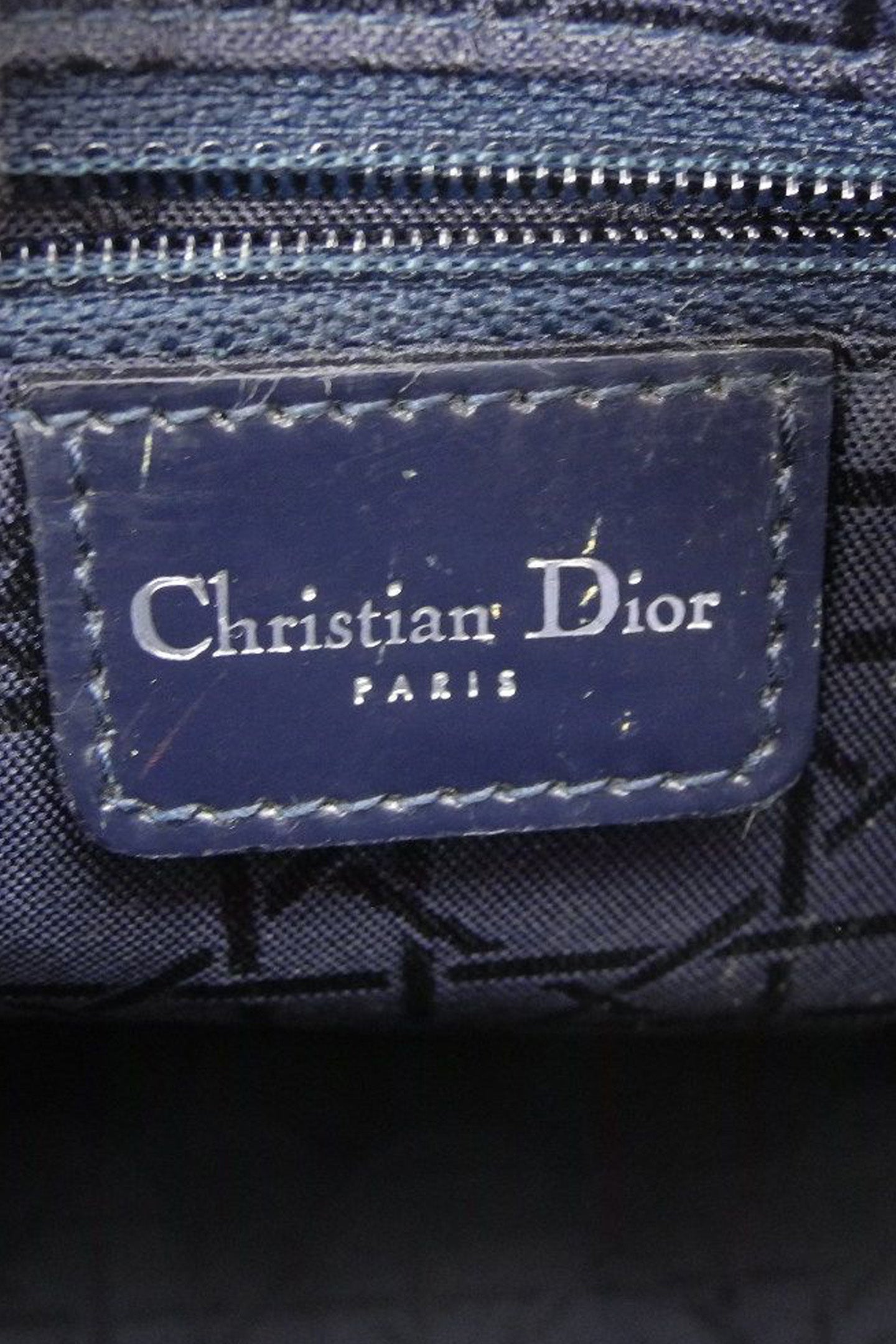 Vintage Dior Medium Denim Lady Dior